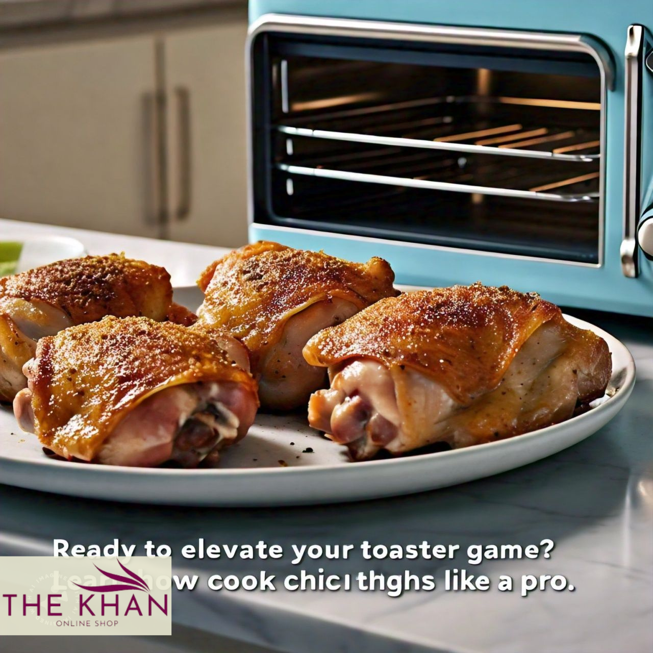 Cook Chicken Thighs in a Toaster Oven
