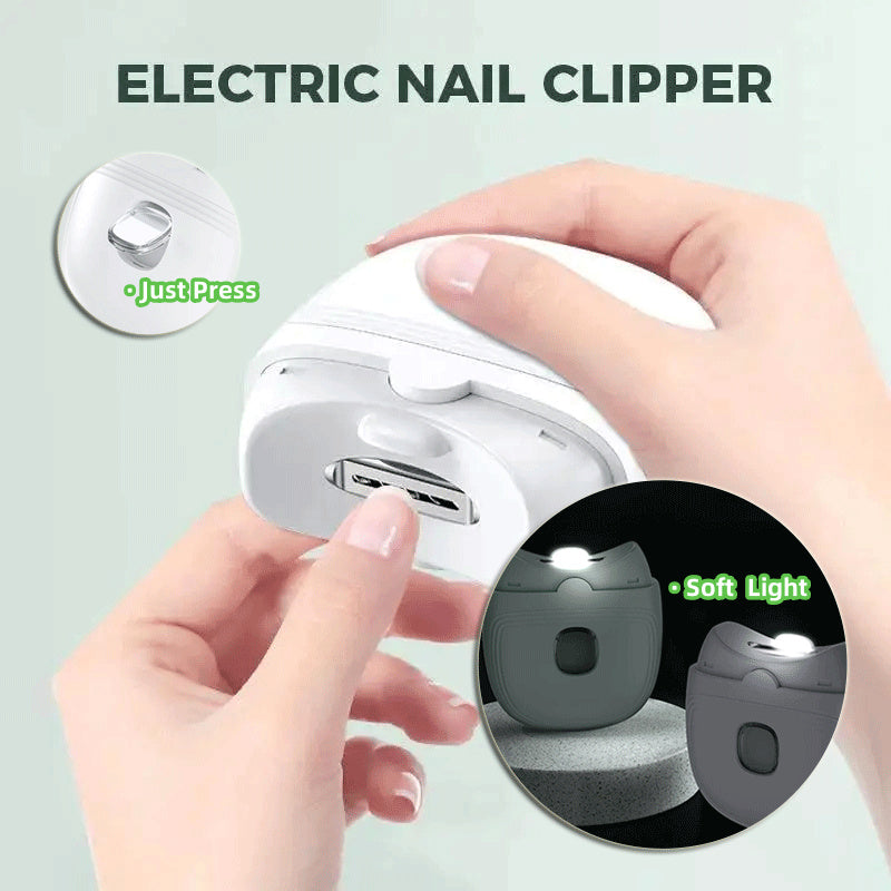 Electric Nail Scissors Rechargeable Mini Nail Clippers For Children Adults The Khan Shop