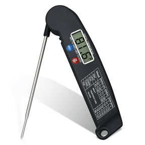 Digital Cooking Meat Thermometer Instant Read Food Steak Oven  oven Black The Khan Shop