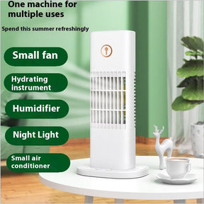 Mini Air Conditioner Fan USB Spray Household The Khan Shop