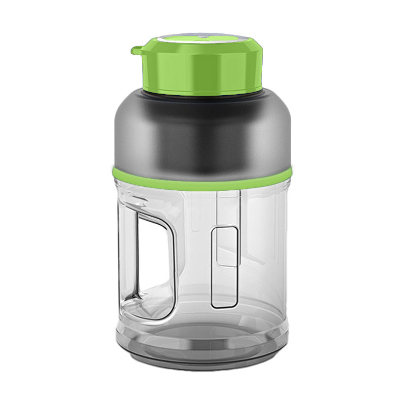 1500ml Portable Blender Cup Fruit Mixers  Juicer & Blender Tender-grass-green-USB The Khan Shop