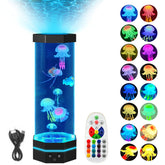 Jellyfish Lava Lamp 17 Colors Changing 15inch Jellyfish Lamp With Remote Control USB The Khan Shop