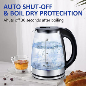 Electric Kettle Water Boiler, 1.8L Electric Tea Kettle  Electric Kettle  The Khan Shop