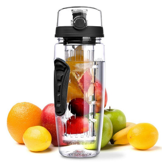 1000ml Water Fruit Bottle BPA Free Plastic Sport Fruit Infuser Water Bottles With Infuser Juice Shaker Drink Bottle Of Water The Khan Shop Sipper & Bottle