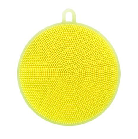 New Better Sponge Silicone Dishwashing Magic  Dishwasher yellow The Khan Shop