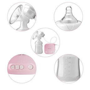 Automatic Milk Pumps Kit Electric Breast  Natural Suction Enlarger Feeding Bottle USB Breast Milksucker BM The Khan Shop