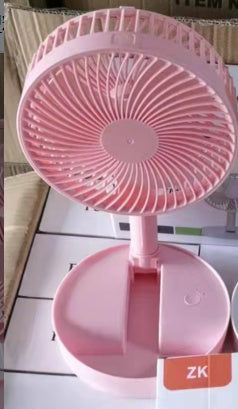 New Hot Selling USB Charging Portable Mini Multi-function Floor Fan  Portable Air Conditioner Pink The Khan Shop