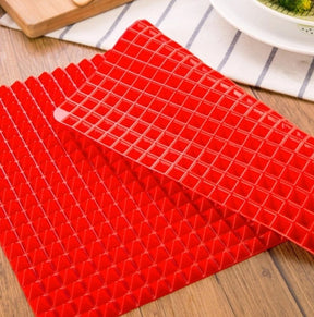 Non-Stick Silicone Pyramid Cooking Mat  oven  The Khan Shop