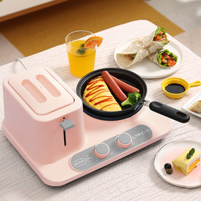 Three-in-one toaster breakfast machine  Toaster  The Khan Shop