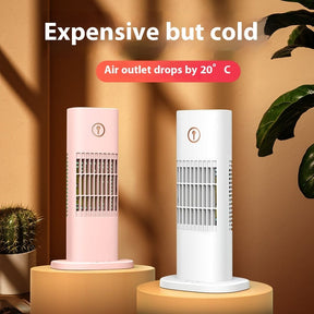 Mini Air Conditioner Fan USB Spray Household The Khan Shop