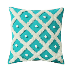 Creative Home Ball Pillow Tufted Moroccan Pillow Elegant Cushion Pillow Case The Khan Shop