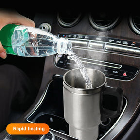 Stainless Steel Vehicle Heating Cup Electric  Electric Kettle  The Khan Shop