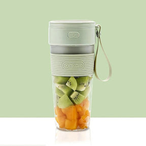 Juicer Cup Fruit Machine Portable USB Charging  Portable Juicer Machine Green The Khan Shop