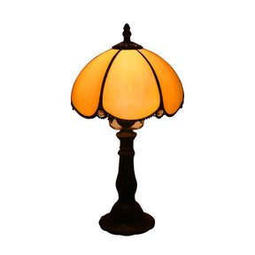 Lamp Bedroom Bedside Lamp Retro Bar Yellow Glass Lamp  Table Lamps 2-220V-US The Khan Shop