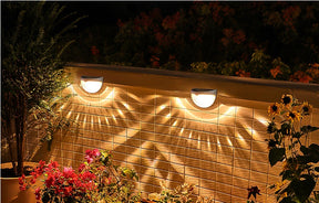 Led Solar Outdoor Garden Decoration New Stair Light  Wall Decoration  The Khan Shop