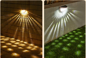 Led Solar Outdoor Garden Decoration New Stair Light  Wall Decoration White-light The Khan Shop