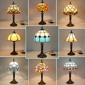 Lamp Bedroom Bedside Lamp Retro Bar Yellow Glass Lamp  Table Lamps  The Khan Shop