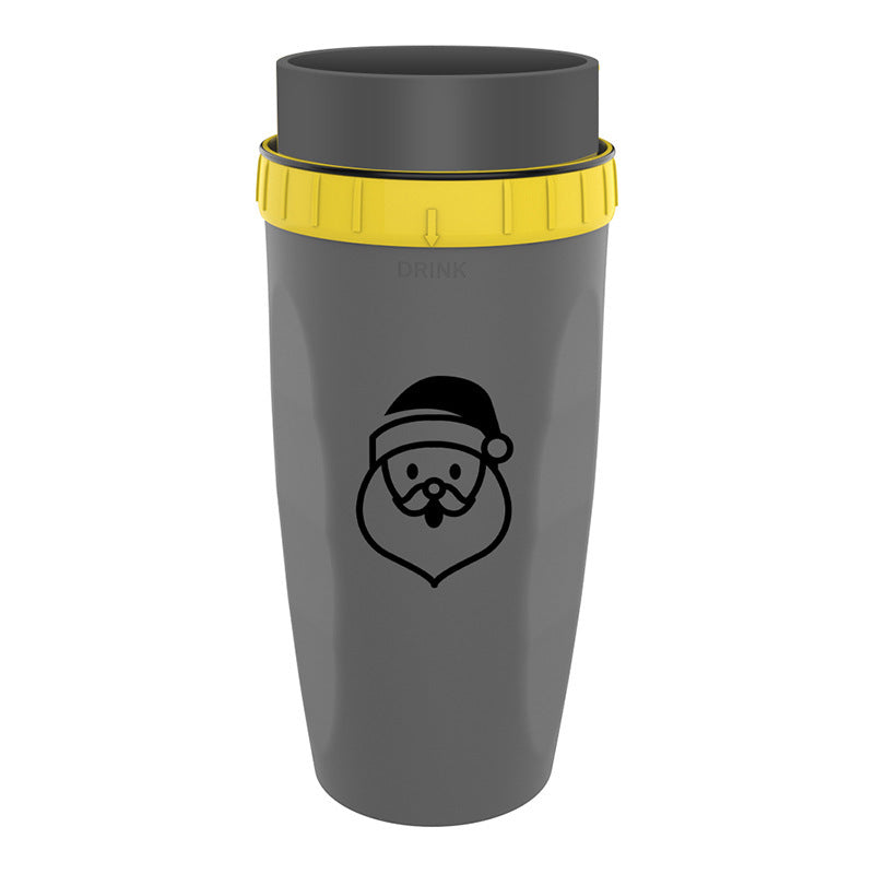 No Cover Twist Cup Travel Portable Cup Double Insulation Tumbler  DrinkWare 3style-201to300ML The Khan Shop