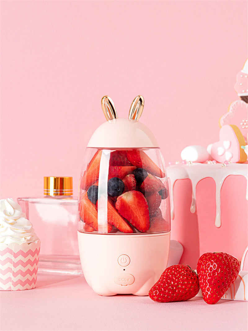 Cute Portable Blender Electric Juicer Home Office Student Juice Machine The Khan Shop