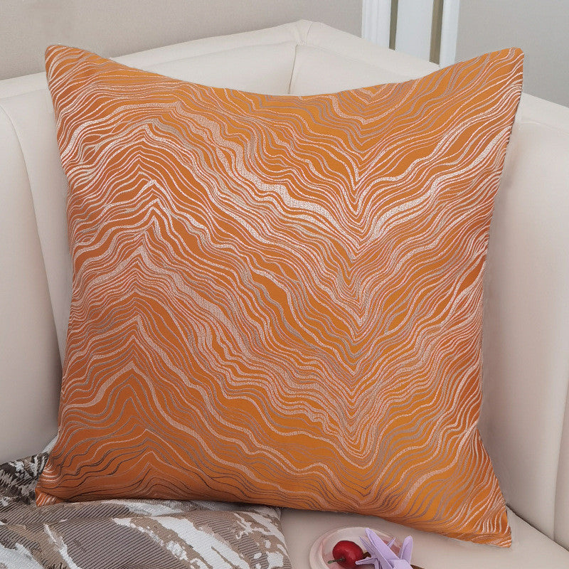 Decorative Cushions Cover 45X45 Pillow Case Nordic Throw Sofa Velvet  Throw Pillows Orange-4545cm-without-core The Khan Shop