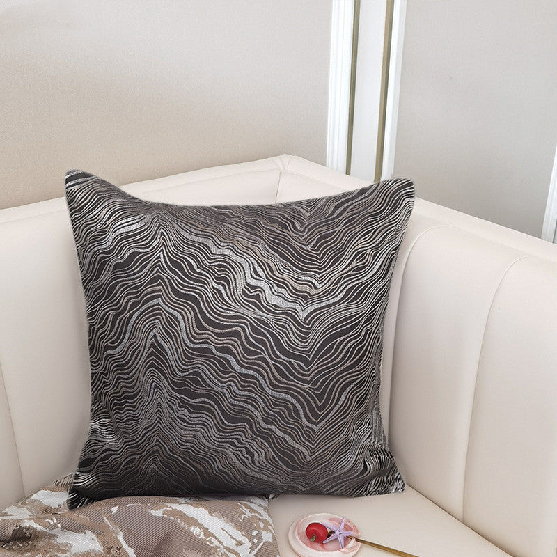Decorative Cushions Cover 45X45 Pillow Case Nordic Throw Sofa Velvet  Throw Pillows Black.-4545cm-without-core The Khan Shop