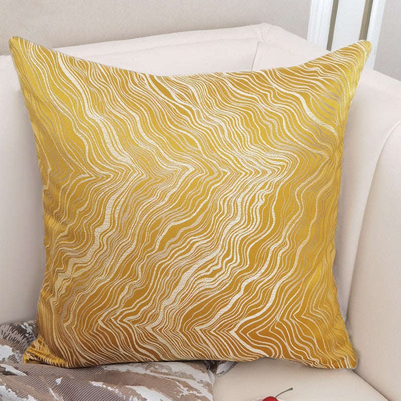 Decorative Cushions Cover 45X45 Pillow Case Nordic Throw Sofa Velvet  Throw Pillows Golden-4545cm-without-core The Khan Shop