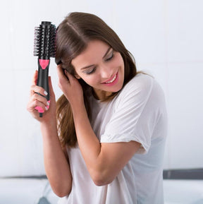 One-Step Electric Hair Dryer Comb  Dryer  The Khan Shop