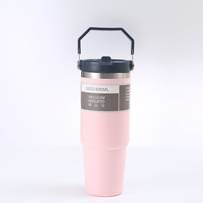 Portable Car Cup Stainless Steel Cup Travel Sports Water Bottle The Khan Shop