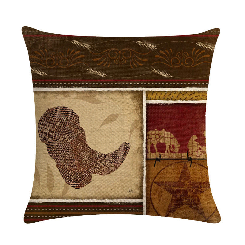 Cowboy Decorative Throw Pillows Cushion Covers  Throw Pillows  The Khan Shop