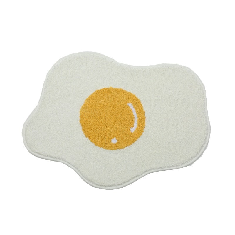 Funny Egg Entrance Carpet Hallway Bathroom Rug Area  Area Rugs  The Khan Shop