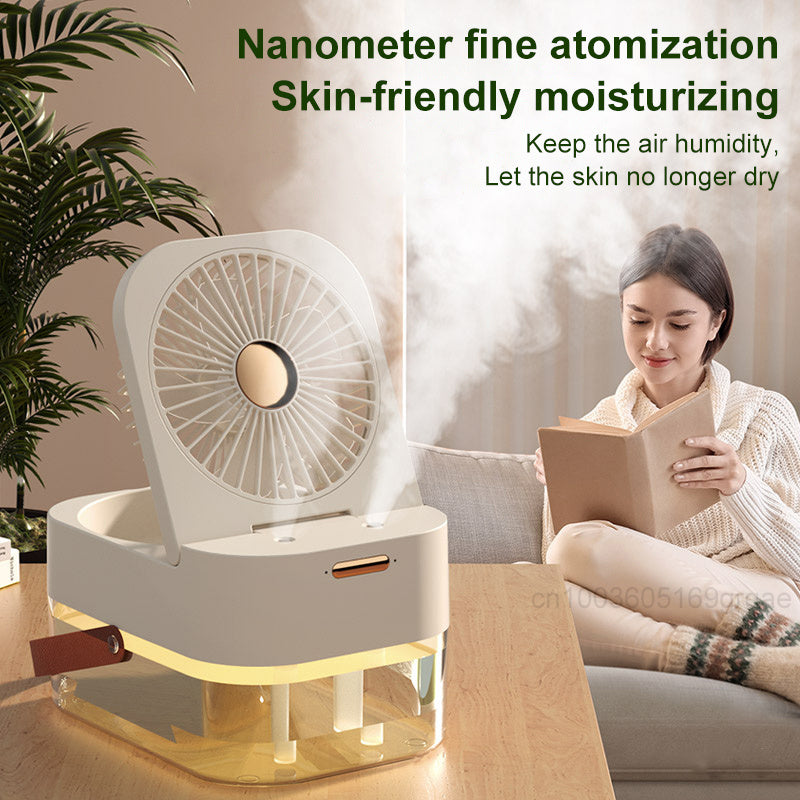 Humidifier Spray Fan Portable Fan Air Cooler Air Humidifier The Khan Shop