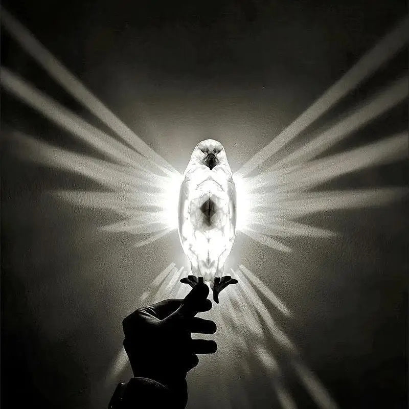 Modern Creative Bird Wall Lamp Owl Eagle Shape Projector The Khan Shop