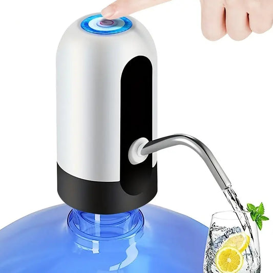 1pc, Portable USB Charging Automatic Water Dispenser -  Manual Water Dispenser KHAN SHOP LLC 