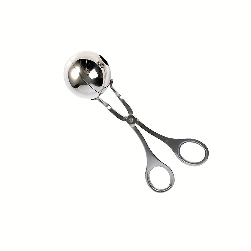 1pc, Stainless Steel Meatball Maker - Easy to Use Kitchen Gadget for Perfectly Shaped Meatballs KHAN SHOP LLC made in cookware