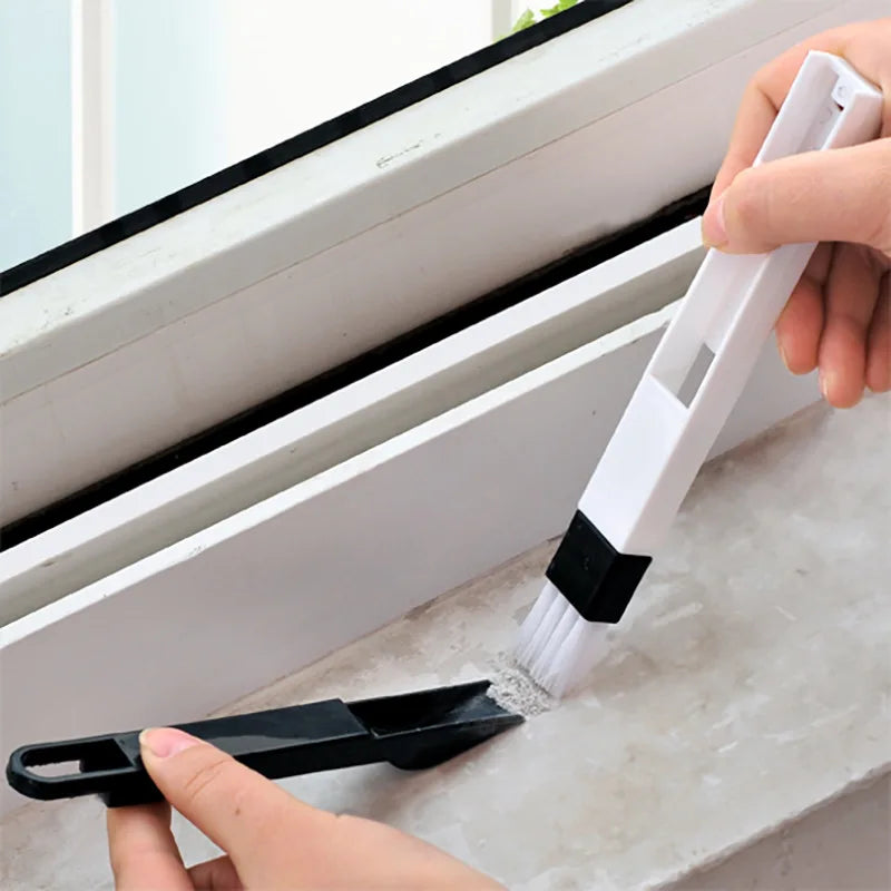 1pc/lot Multifunction Computer Window Cleaning Brush Window Groove KHAN SHOP LLC dust and mop house cleaning