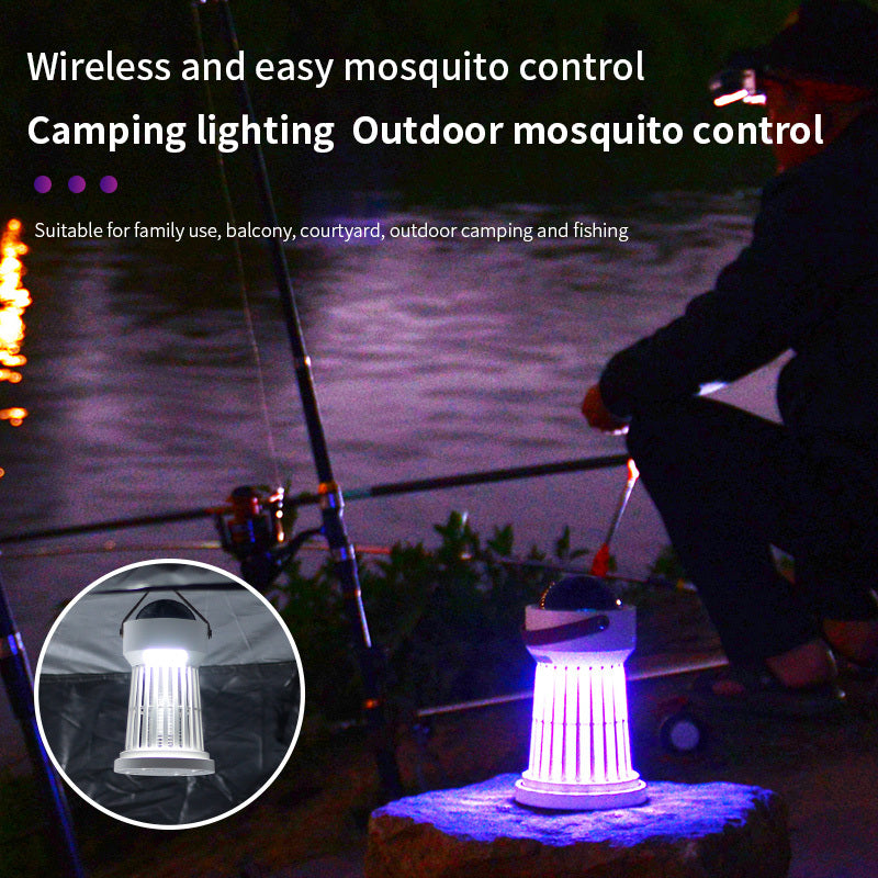 2 In 1 Electric Mosquito Killer Lamp Star Ceiling Projection KHAN SHOP LLC Decoration