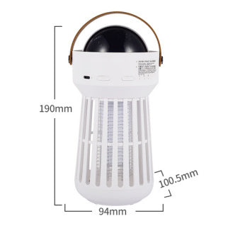 2 In 1 Electric Mosquito Killer Lamp Star Ceiling Projection KHAN SHOP LLC Decoration M101A-USB