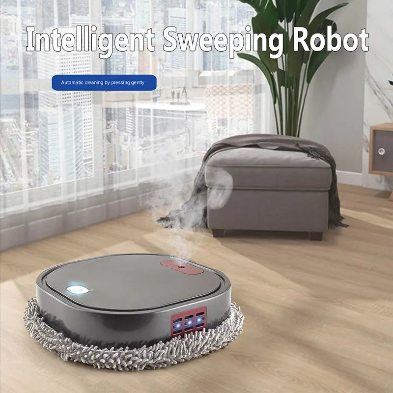 2024 New Rechargeable Smart Mopping Robot Spray Cleaner Dry and Wet KHAN SHOP LLC dust and mop house cleaning