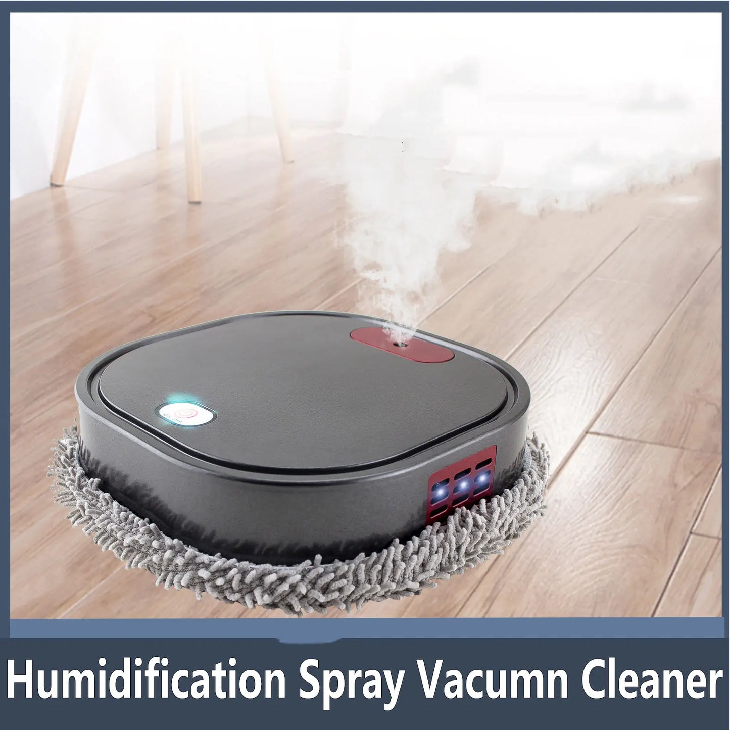 2024 New Rechargeable Smart Mopping Robot Spray Cleaner Dry and Wet KHAN SHOP LLC dust and mop house cleaning