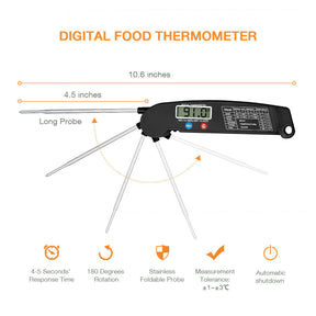 Digital Cooking Meat Thermometer Instant Read Food Steak Oven  oven  The Khan Shop