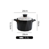 Bohemia Cookware With Lid Medium  CookWare Ordinary-dinner-4.8L The Khan Shop