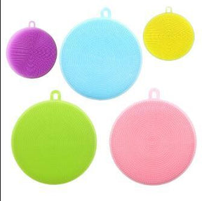 New Better Sponge Silicone Dishwashing Magic  Dishwasher 6pcs The Khan Shop