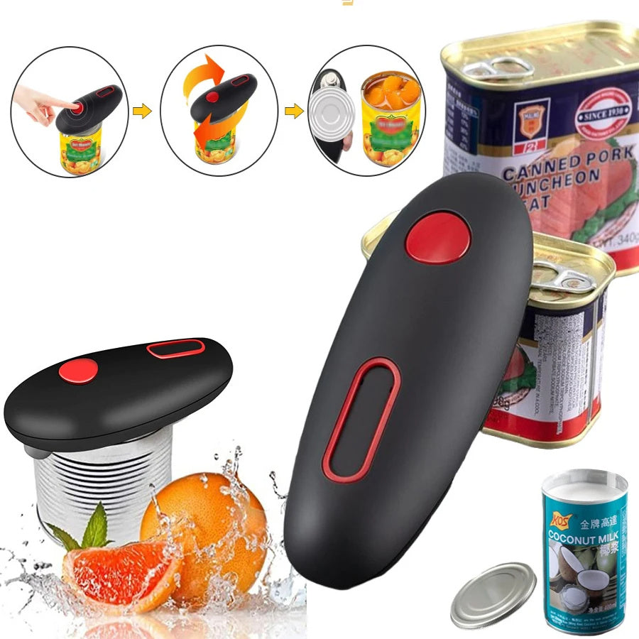 Electric Can Opener Automatic Jar Bottle Can Machine One Touch The Khan Shop