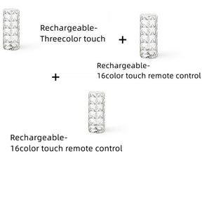 Romantic LED Rose Diamond Table Lamps  Table Lamps Rechargeable-Mix-packing-C-1set The Khan Shop