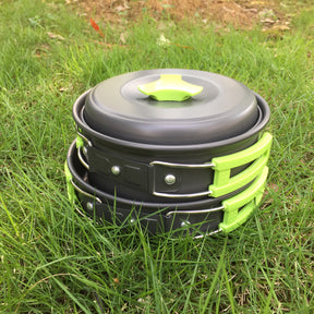 Outdoor cookware 1-2 people camping cookware set  CookWare  The Khan Shop