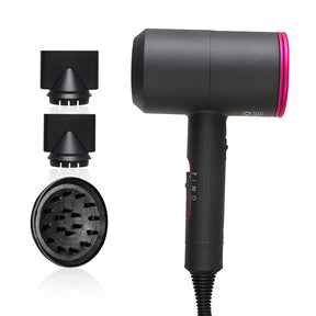 Hotel hair dryer  Dryer Black-3accessories-US The Khan Shop