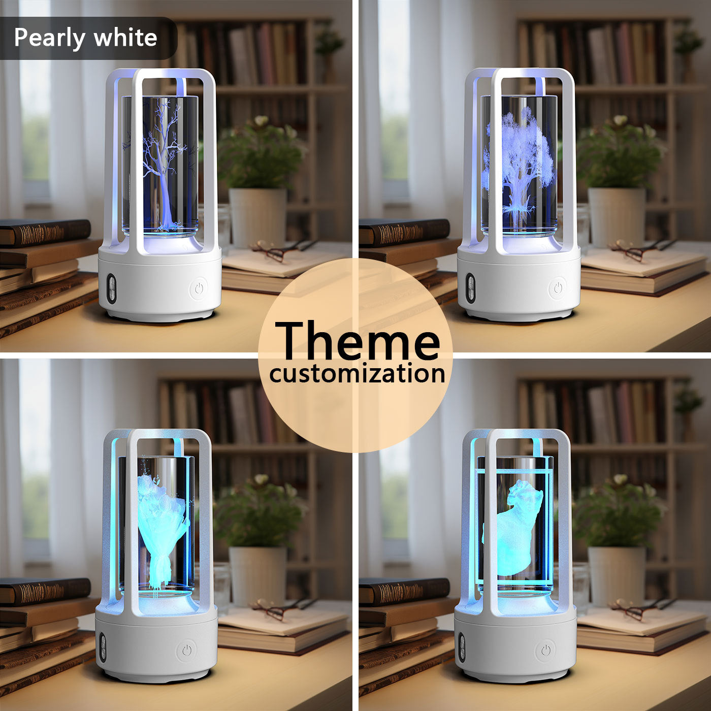 Audio Acrylic Crystal Lamp And Bluetooth Speaker Valentine's Day The Khan Shop