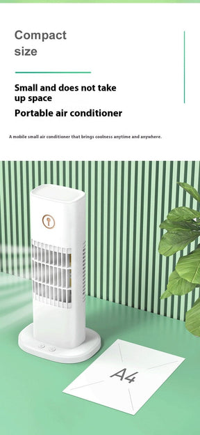 Mini Air Conditioner Fan USB Spray Household The Khan Shop