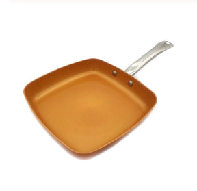 Non-stick Copper Frying Pan with Ceramic Coating  Dishwasher Without-lid The Khan Shop
