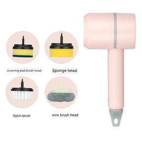 Electric Cleaning Brush Dishwashing Brush Automatic Wireless USB Rechargeable The Khan Shop